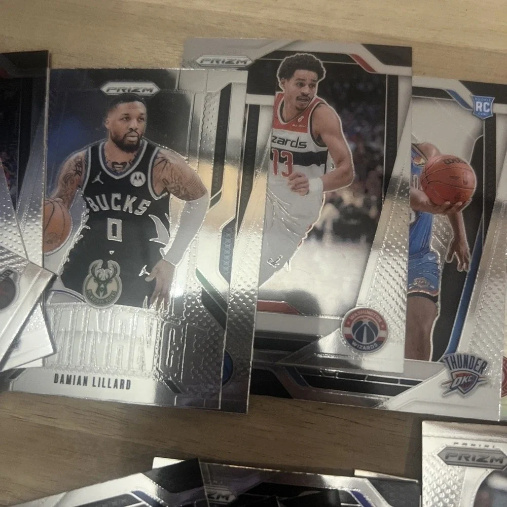 NBA Monopoly Player Cards ( 41 cards ) Prizm 2024-2025 without inserts